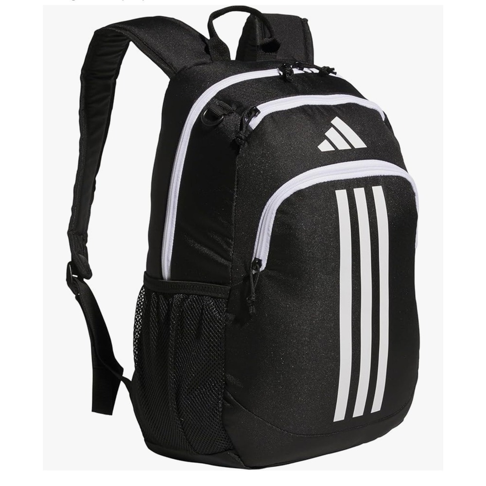 New Adidas BTS Originator Backpack, Black/White, 23L